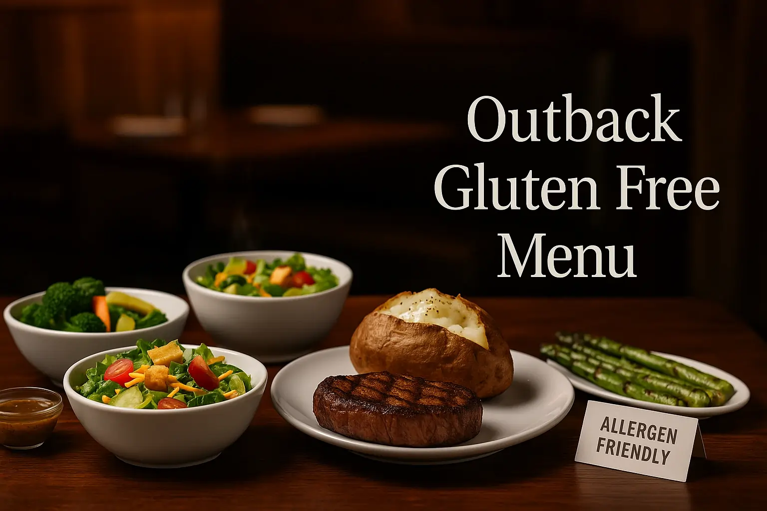 Outback Gluten Free Menu