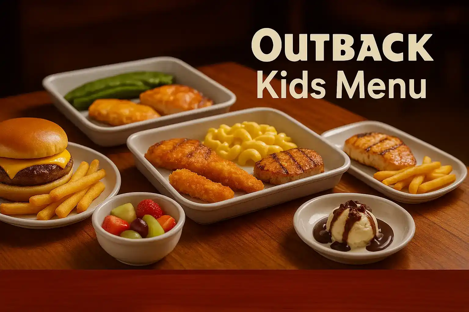 Outback Kids Menu