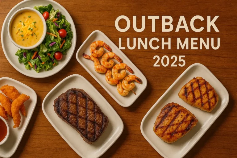 Outback Lunch Menu