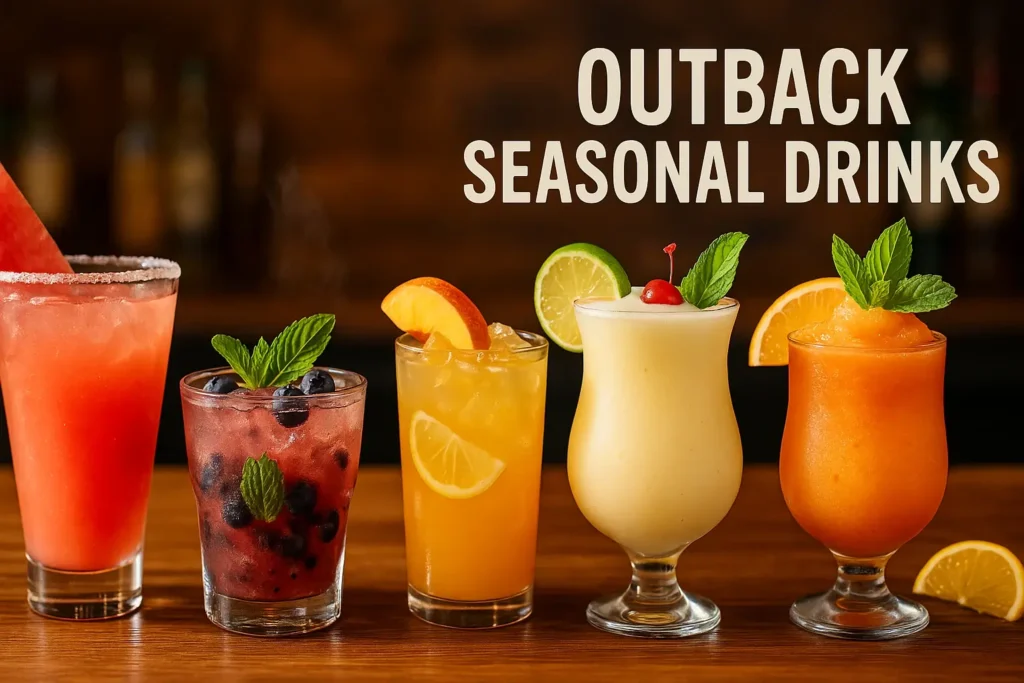 Outback Seasonal Drinks