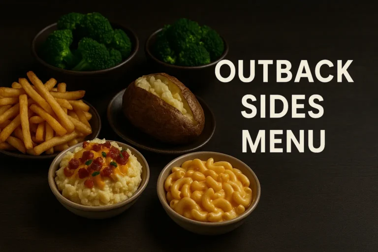 Outback Sides Menu
