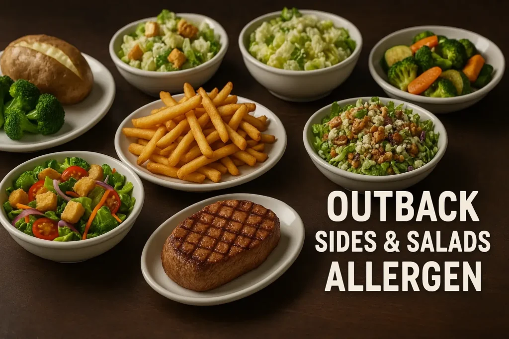 Outback Sides & Salads Allergens