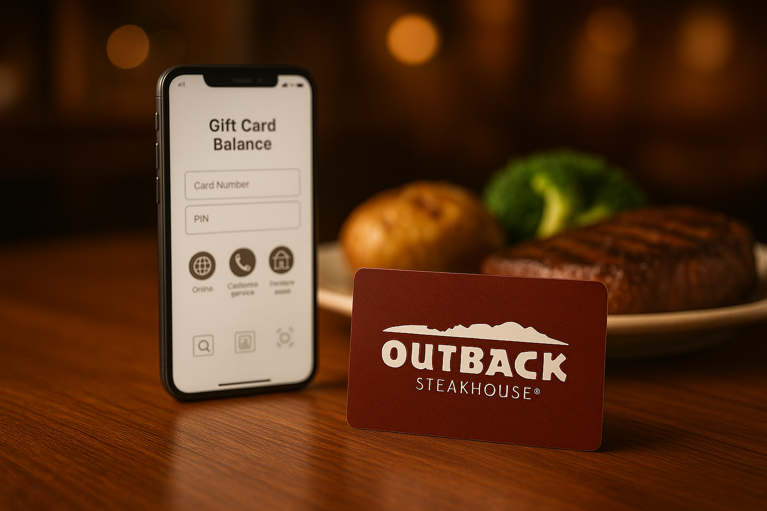 Outback gift card balance