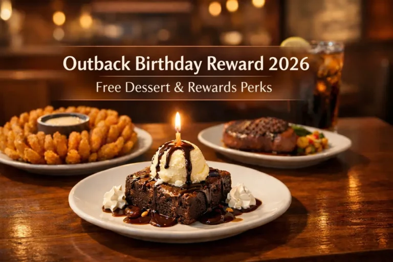 Outback Steakhouse Birthday