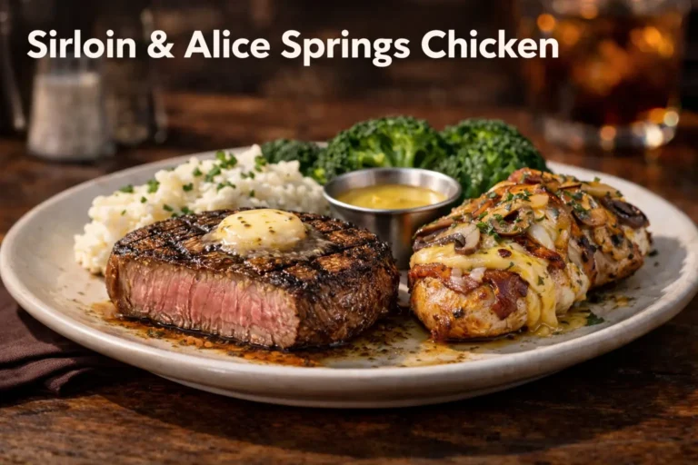 Sirloin & Alice Springs Chicken