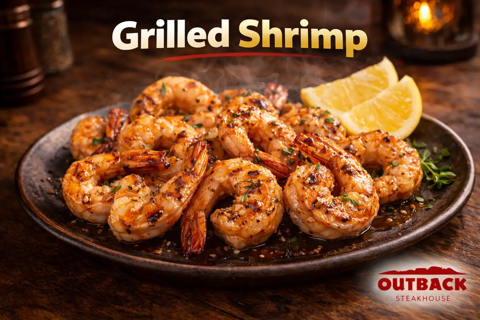 Outback Grilled Shrimp on the Barbie